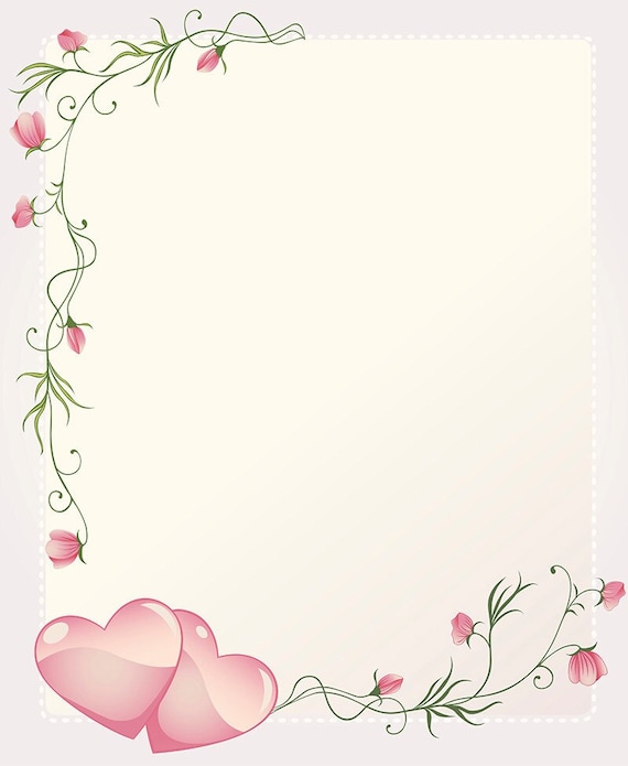 Buy Romantic Wedding Invitation Template Card Background With Online in  India - Etsy