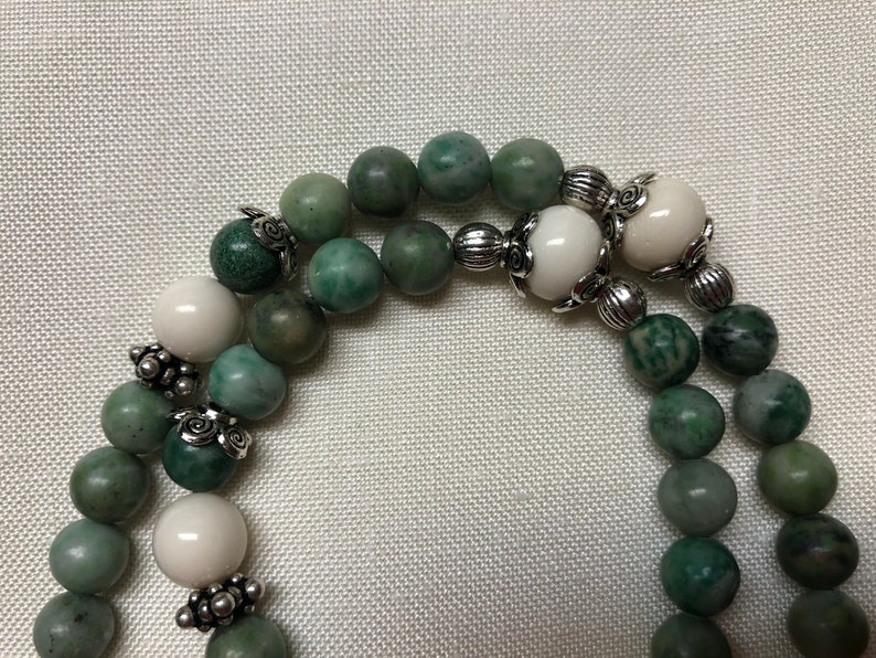 Alaska Aurora Borealis Gold Bearing Jade Hand Crafted One-Of Kind Necklace Original