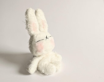 Grumpy Bunny Sewing Pattern with Tutorial, instant pdf download.