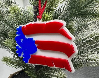 PR Coqui Ornament | Coqui Ornament | Christmas Ornament | Puerto Rico Coqui Christmas Ornament