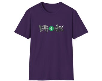 Bronx 6 Subway Graffiti T-Shirt | NYC Street Art Tee