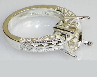 celtic ring settings without stones