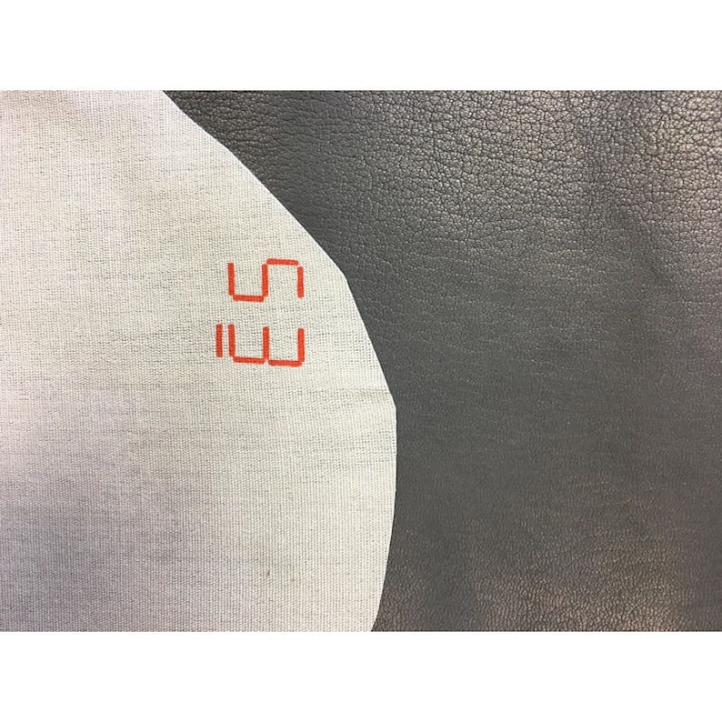 1.0 mm GRAY elastic leather fabric natural gray sheep skin leather hide stretchy material leather for crafting NATURAL GRAY stretch 629