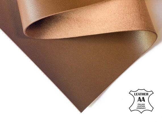 BROWN Leather Sheet Pieces of Natural Sheep Leather in 12x18 Light