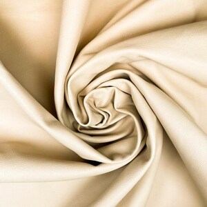 Beige Thin Real Leather Hides Aniline Leather The Most Natural Fabric Highest Quality Grade PISTACHIO SHEL 1118 / 0.5 mm/ 1.25 oz image 9