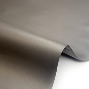 GRAY leather fabric Grey sheep skin sheets for sewing ELEPHANT SKIN 815, 2.25oz Genuine leather material Real lambskin leather for sewing