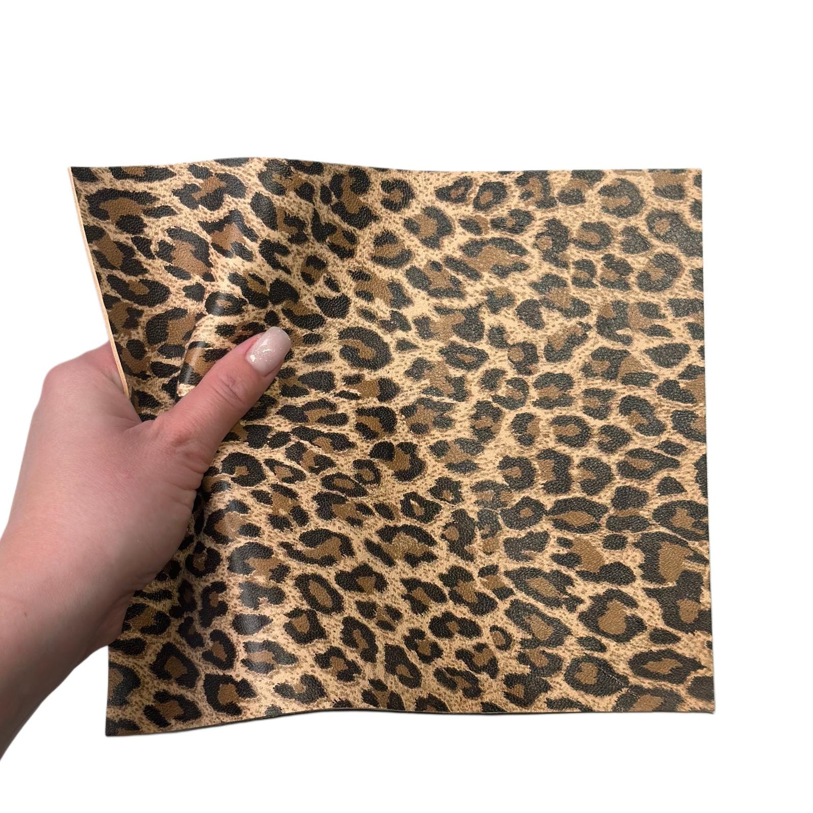Leopard Leather Sheets 6x6