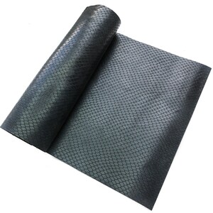 Calf Leather Sheets || Black Cow Leather Pieces || Indigo Blue Textured Pieces || Sizes from 5x5 inches to 18x24 inches image 3