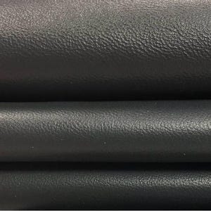 GRAY leather material Shiny lambskin leather Thick skin CASTLEROCK 586, 2.75 oz Real leather sheets Sheep skin fabric Gray leather pieces
