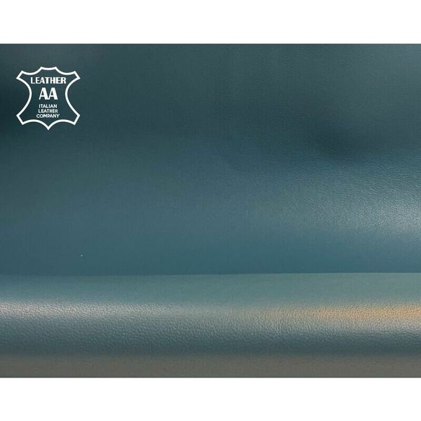 Teal BLUE Leather Hides// Genuine Sheepskin Pieces // Matériel de couture fin et doux // 5 - 7 sqft // INDIAN TEAL, 1311, 0,5 mm / 1,25 oz