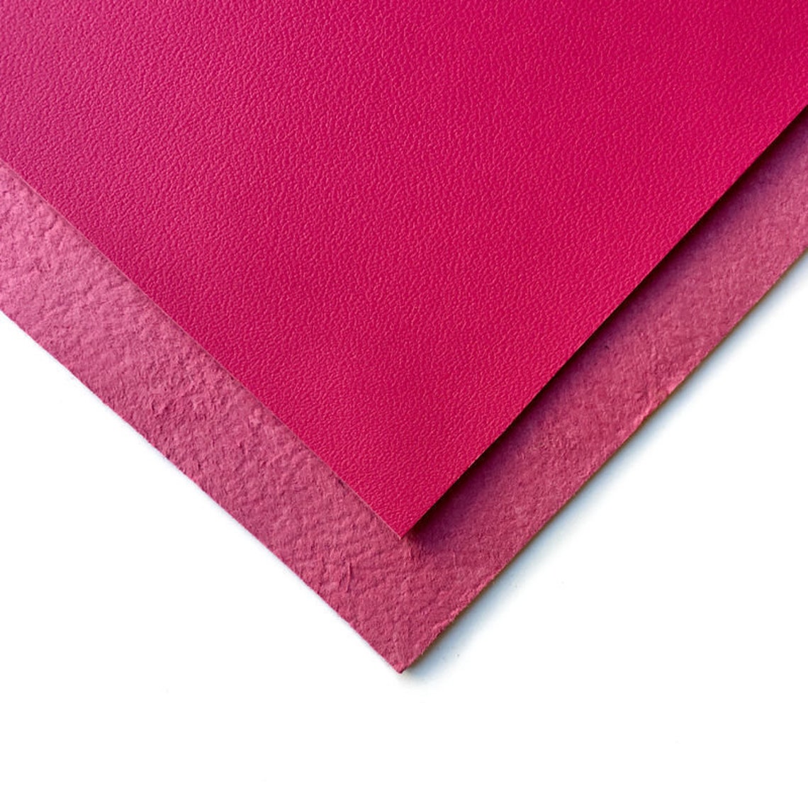 Bright PINK Sheets 12x12in/30x30cm Genuine Leather Earring | Etsy