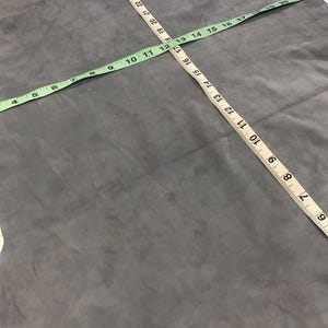 GRAY genuine suede Italian Lambskin suede natural sheep suede light gray genuine leather fabric for crafts, lining TRADEWINDS 278 0.6mm image 9