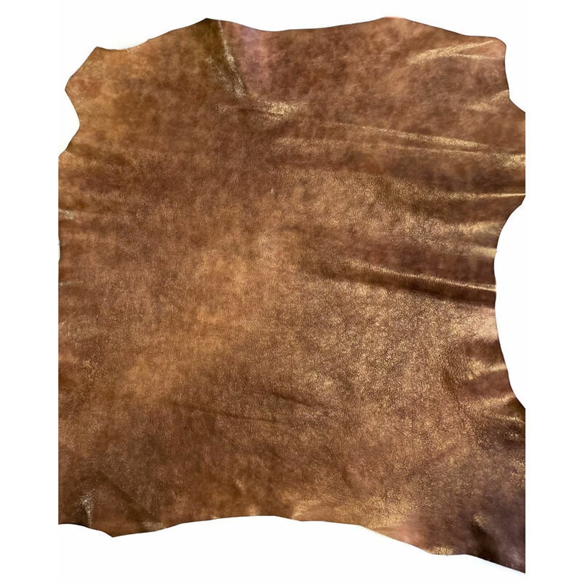 Vintage Brown Leather // Real Animal Leather For Sewing // 6 Etsy