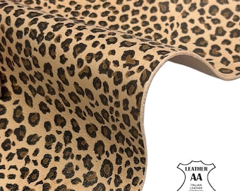 Cheetah Spot Leather Sheets 6x6 / 8x10 / 12x12 / 12x18 / 18x24