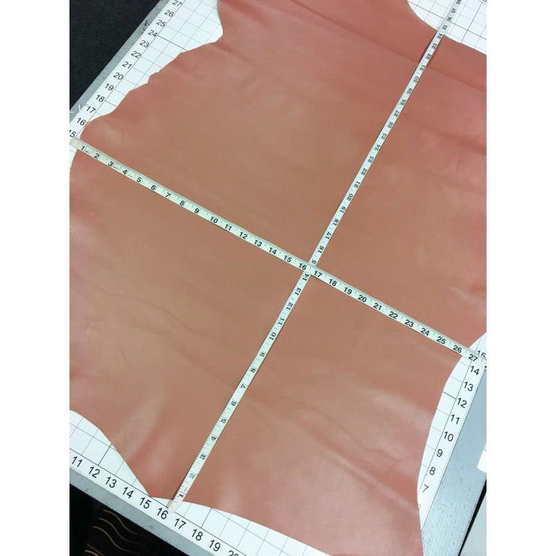 2 oz Natural Leather pieces Leather fabric for crafting BROWN leather fabric Genuine Sheep skin sheets for sewing MOCHA MOUSSE 691