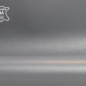 Blue GRAY Leather Hide// Quality Genuine Leather Material// Real Sheepskin Pieces Natural lambskin fabric //STRATOSPHERE GRAY 857,0.8mm/2 oz