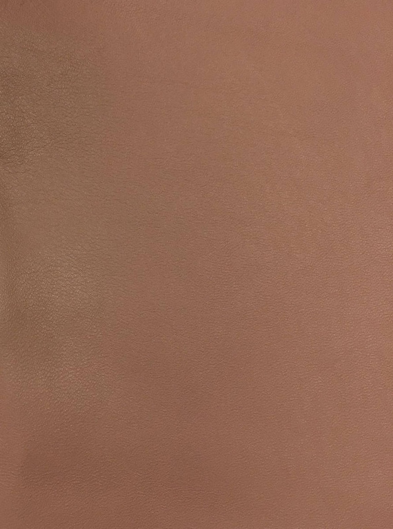 BEIGE Leather Fabric, Genuine Beige Leather Material, Tanned Skin Brown  Lambskin, Beige Leather Fabric, Beige Fabric, SIROCCO 469 0.8mm 