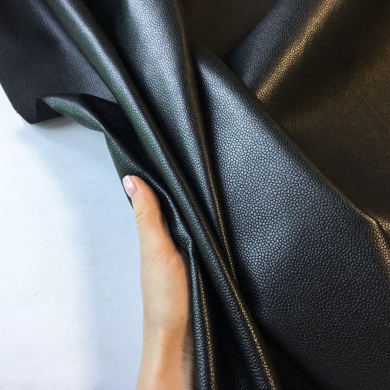 Black LEATHER 12x24 Black Real LEATHER, Black Leather Sheet, Black Leather  Skins/black Lambskin Leather/leather Scrap/cc325 