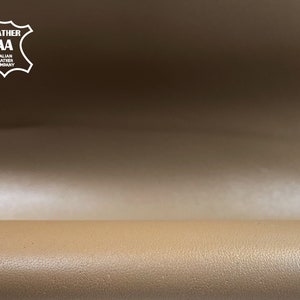Tessuto in pelle marrone, pelle naturale marrone vera pelle marrone, pelle marrone naturale, vera pelle marrone per borsa, MARRONE TABACCO 230, 1,0 mm