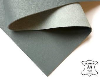 Genuine GRAY Lambskin Leather Sheet  6x6 / 8x10 / 12x12 / 12x18 / 18x24 Beautiful Light Gray Animal Scraps 2.25oz/0.9mm Bright MONUMENT 647