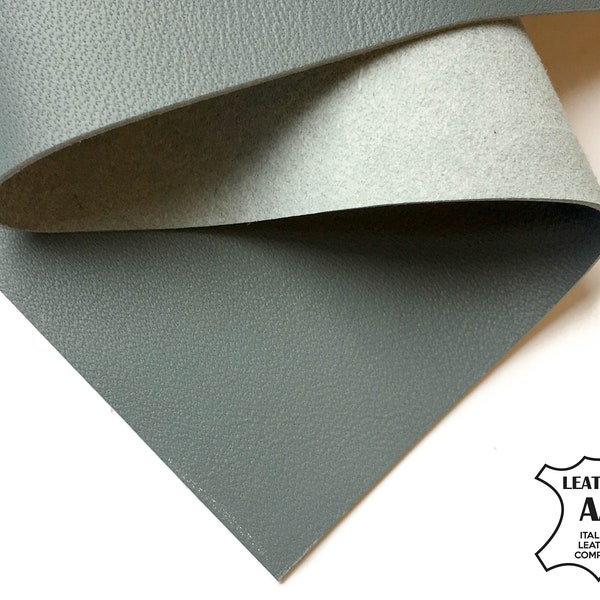 Genuine GRAY Lambskin Leather Sheet  6x6 / 8x10 / 12x12 / 12x18 / 18x24 Beautiful Light Gray Animal Scraps 2.25oz/0.9mm Bright MONUMENT 647