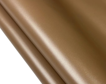Taupe Real Lambskin Leather 5, 6 sqft Pieces Brown Hides 0.9mm//2.25oz BUFF 1705