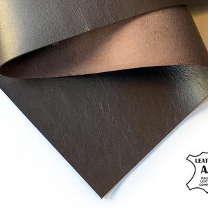 Láminas de cuero genuino color MARRÓN oscuro, piezas de 6x6 / 8x10 / 12x12 / 12x18 / 18x24, piel de cordero clásica, material flexible, 2 oz/0,8 mm, CHOCOLATE OSCURO 794