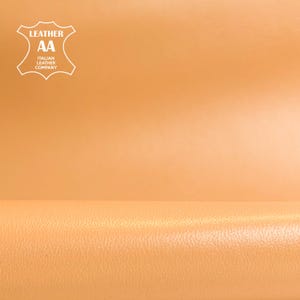 Warm Peachy Beige Lambskin 6 - 7sqft // 0.58 - 0.7m2 Thick Pieces 0.9mm/2.25oz Sewing Leather MAPLE SUGAR 1499