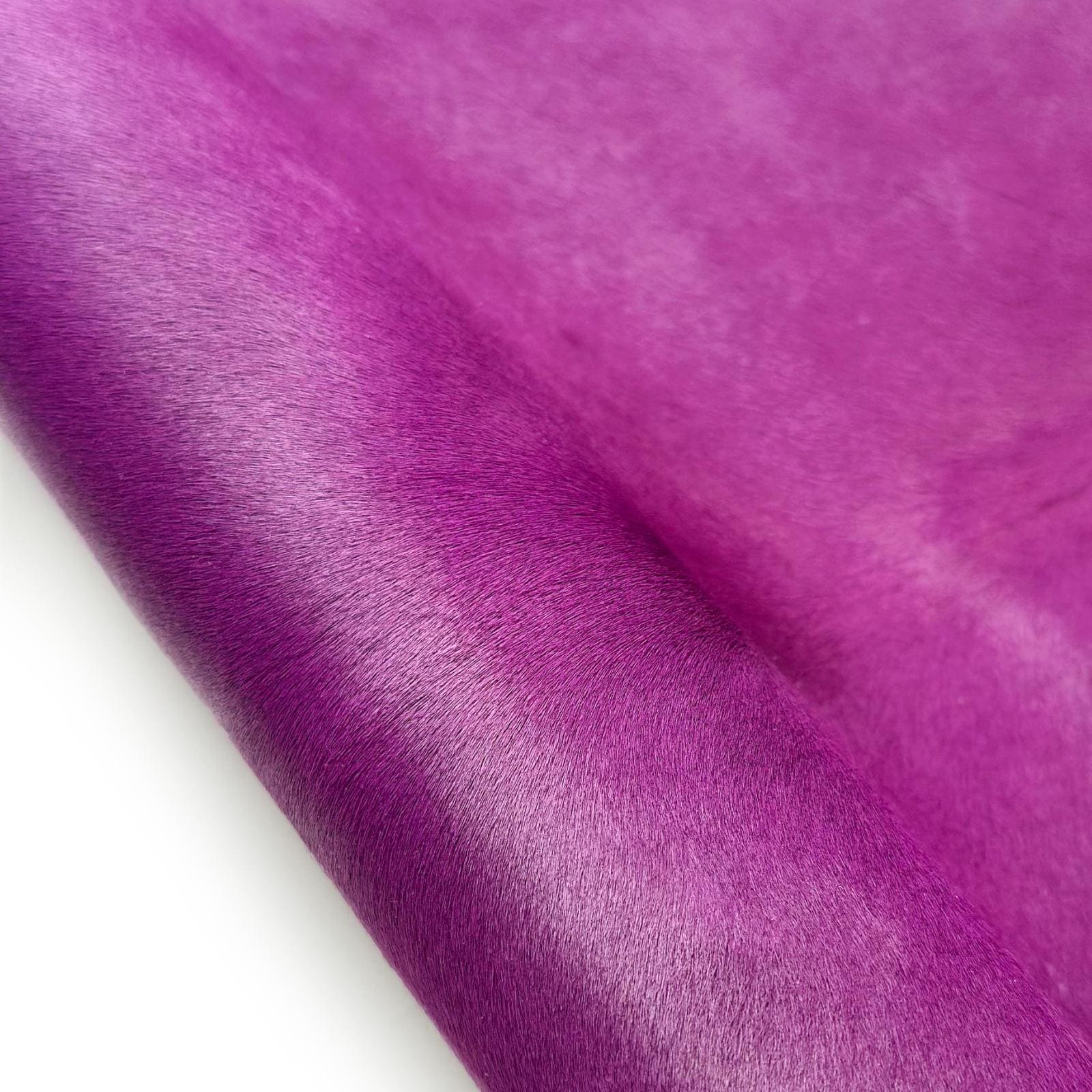 Violet Fuchsia Pony Leather 4 - 6 sqft Purple Hair On Animal Leather Pieces For Sewing 0.8-0.9mm//2-2.25oz VIOLET PONY 1596