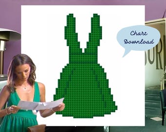 Kristen's Green Dress