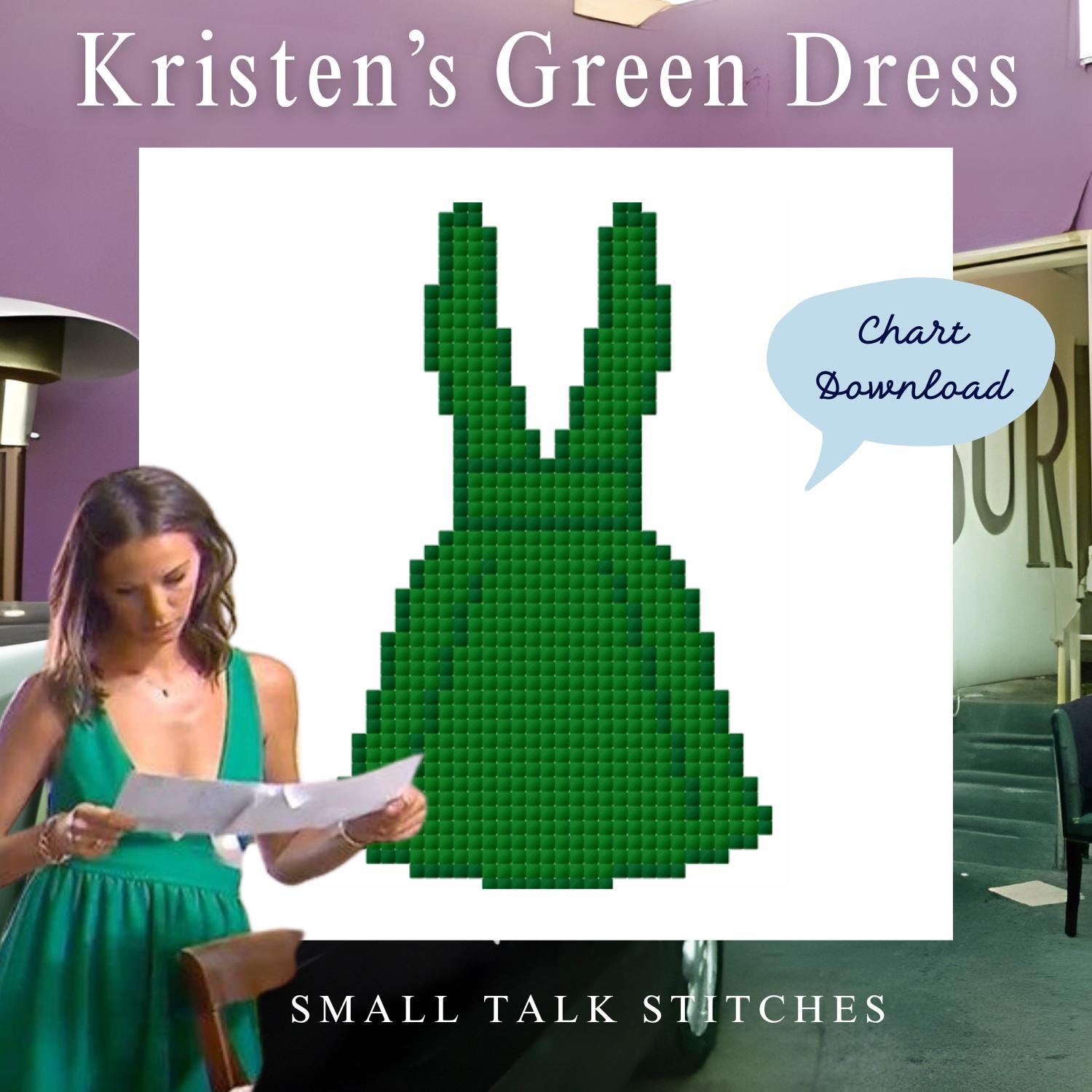 Kristen's Green Dress