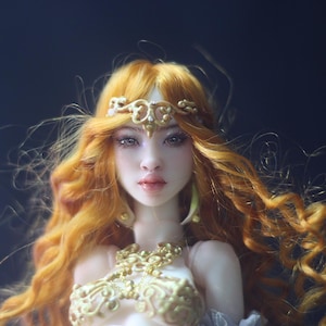 Resin Bjd Doll - OOAK belly dancer "Mia"