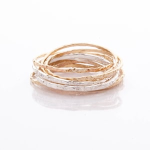 Trinity Stacking Rings - Set of 3 - Made in UK