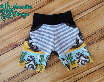 Treasure Pocket Shorts (Shorties, Board Shorts, Capris, Pants) PDF pattern 3m-12Y