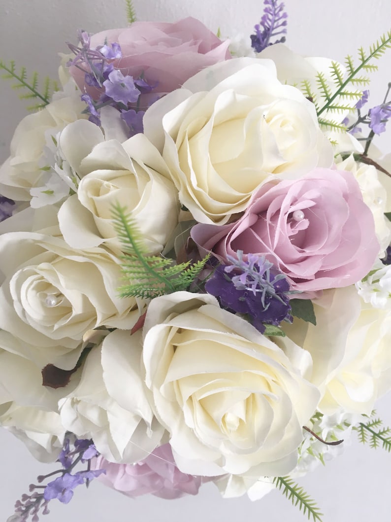 Bouquet da Sposa Pesca e Bianco, image size:794x1059