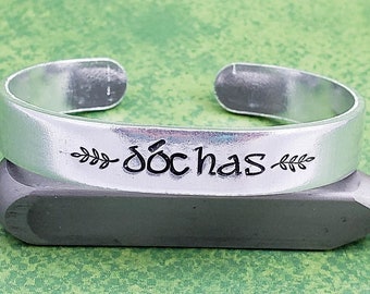 Celtic Bracelet, Scottish Jewelry, Gaelic, Hope, Personalized Gifts, Inspirational Gifts, Best Friend Gifts