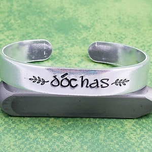 Celtic Bracelet, Scottish Jewelry, Gaelic, Hope, Personalized Gifts, Inspirational Gifts, Best Friend Gifts