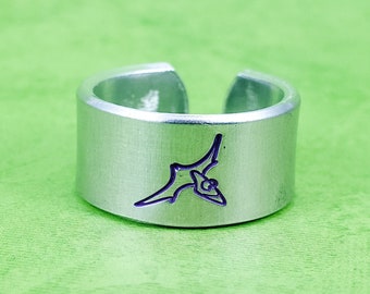 Dinosaurus Ring, Leuke Ringen, Eigenzinnige Ring, Dinosaur sieraden, Dino Ringen, Geeky Ring, Nerdy, Fun, Geeky Sieraden, Vriendschap Ringen, Matching