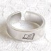 Elizabeth Wright reviewed Book Hand Stamped Ring - Simply Stamped, Book Nerd, Belle, Writer, Author, Beauty & the Beast, Geeky, Nerdy, Book Lover, Handmade, Fun, Cute