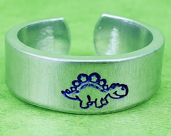 Dinosaurus Ring, Leuke Ringen, Eigenzinnige Ring, Dinosaur sieraden, Dino Ringen, Geeky Ring, Nerdy, Fun, Geeky Sieraden, Vriendschap Ringen, Matching