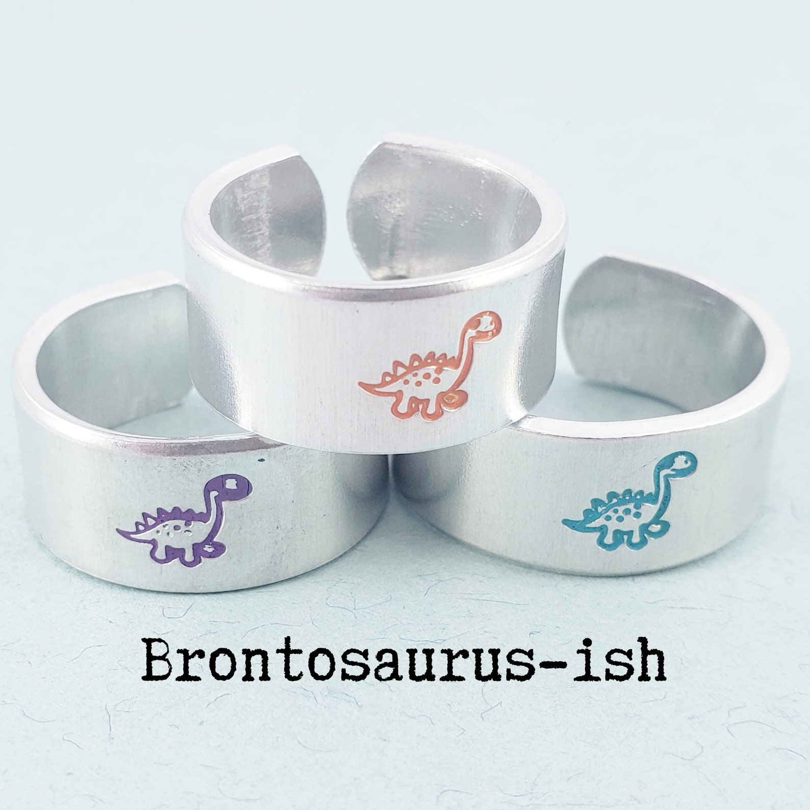 Dinosaur Ring Cute Ring Quirky Ring Dinosaur Jewelry Dino Etsy