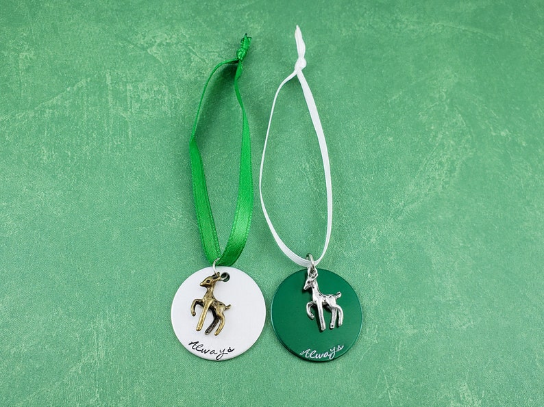 Always Ornament Geeky Christmas Ornament Patronus Hand image 6