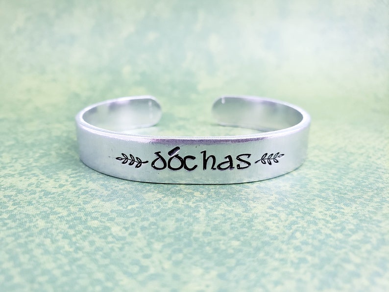 Celtic Bracelet, Scottish Jewelry, Gaelic, Hope, Personalized Gifts, Inspirational Gifts, Best Friend Gifts image 3