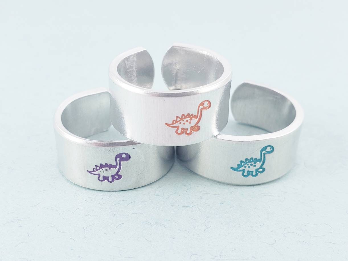 etsy dinosaur ring
