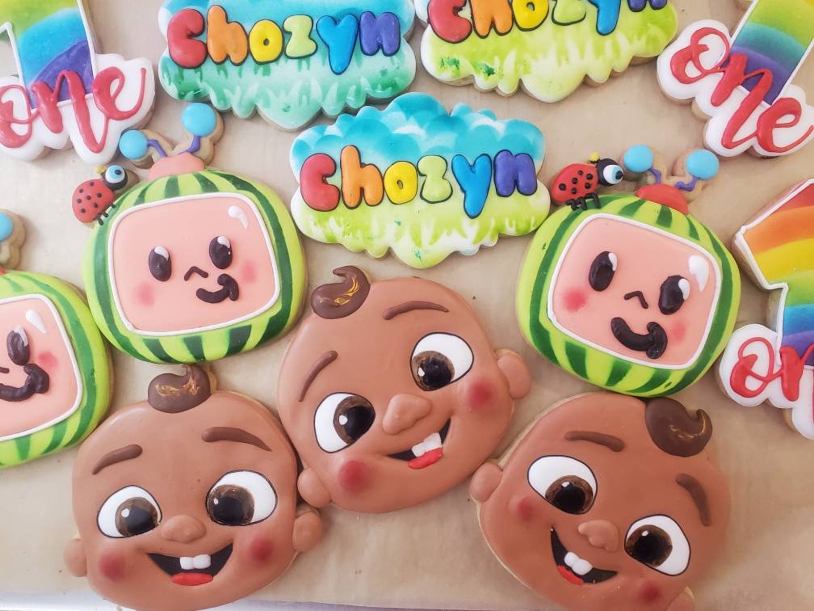 One Dozen CocoMelon Cookies | Etsy