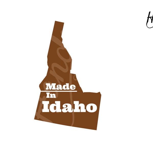 Made In Idaho Package de fichiers SVG numérique