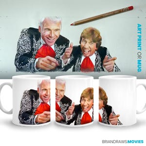 Drei Amigos My Little Buttercup Szene Kaffeetasse, Steve Martin Short Fan, Film Liebhaber Film Buff Geschenk, Farbstift Zeichnung