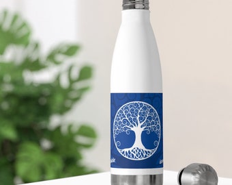 Blue Life Tree 20oz Insulated Bottle