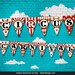 Circus Vintage Printable Pennant Banner Alphabet Instant Download 74 ...