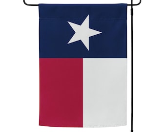 Texas state flag | Texas garden flag | TX yard flag | TX welcome flag | indoor/outdoor Texas banner or wall hanging | pole not included